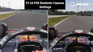 F1 24 PS5 Realistic Camera Settings