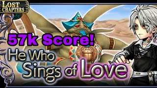 DFFOO Global: Thancred Lost Chapter Level 100 HARD stage 57k score! All score rewards obtained!