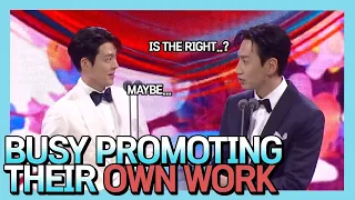 [4K] Kim Woobin and Lee Kwangsoo talk before announcing the winner