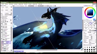 A Tale Of Sea Dragons ~ Speedpaint