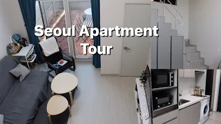 Seoul Loft Apartment Tour | English Teacher in South Korea | How Much Does It Cost to Live in Korea?