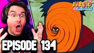 TOBI CONFRONTS THE LEAF! | Naruto Shippuden Episode 134 REACTION | Anime Reaction