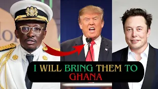 Ghanaian Richman Nana Kwame Bediako Promise to Bringing Donald Trump and Elon Musk to Ghana!