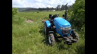 Огляд саморобної трох точкової навіски до мототрактора