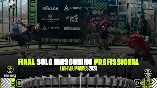 Final Solo Masculino Profissional  - Etapa BOP GAMES - 2023 #FINAL #FOOTTABLE