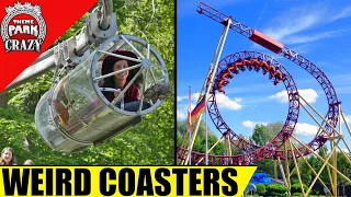 10 WEIRD and Unusual Roller Coasters