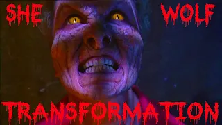 best Female Werewolf Transformation - woman to wolf - American Werewolf in Paris HD