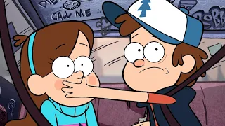 Mabel & Dipper being an iconic duo