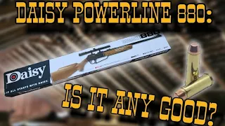 Daisy Powerline 880 BB/Pellet hybrid - Review & Tutorial