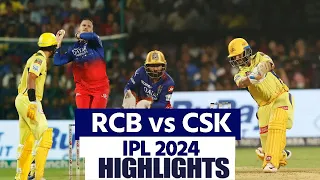 RCB vs CSK IPL 2024 68 Match Highlights: Bengaluru vs Chennai Full Match Highlights | IPL Highlights