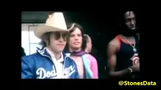 ROLLING STONES Ft. Collins 1975 w/ Elton John rare footage