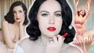 Dita Von Teese Makeup Transformation + Her Life Story | From Heather Sweet to Burlesque STAR