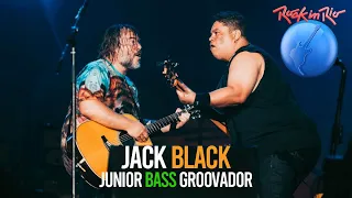 O Sucesso de Junior Groovador e Jack Black do Tenencious D no Rock In Rio