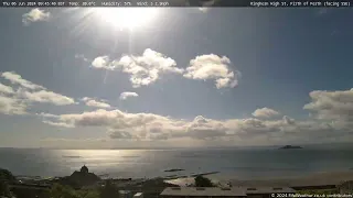 6 June 2024 - Kinghorn WeatherCam Timelapse