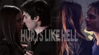 Damon and Elena - Hurts Like Hell