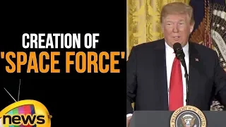 Trump directs creation of 'space force' as sixth branch of military | Trump Speech | Mango News