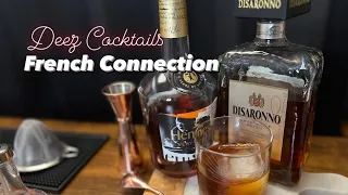 French Connection-Amaretto and Cognac twist