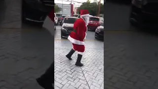 Llego Santa Claus A República Dominicana Encendio 🔥🔥🔥🔥🇩🇴 #rd #viral