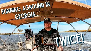 Running Aground TWICE on the Georgia ICW | Intracoastal Waterway Series Ep 12