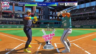 MLB The Show 24 Home Run Derby Juan Soto vs Ronald Acuña Jr. - Gameplay PS5 HD 60fps