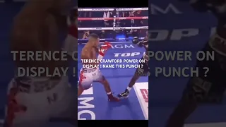 FILM STUDY: TERENCE CRAWFORD POWER ON FULL DISPLAY ! NAME THIS PUNCH AHEAD OF ERROL SPENCE FIGHT