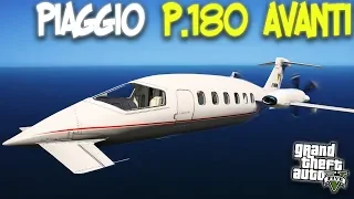 PIAGGIO P.180 AVANTI (САМОЛЕТ FERRARI) - ГТА 5 МОДЫ (GTA 5 MODS)