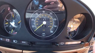 Mercedes-Benz 380SL 1984 // Acceleration 0-60 mph