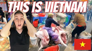 FIRST TIME IN HANOI 🇻🇳- Street Food, Crazy Traffic, Halong Bay WE DID SOMETHING WE NEVER IMAGINED