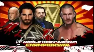 WWE Extreme Rules 2015 Match Card Seth Rollins Vs Randy Orton
