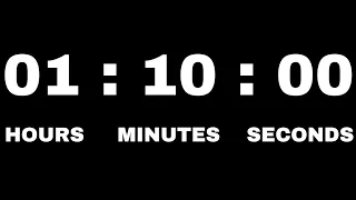 1 Hour and 10 Minute Timer | 70 Minute Timer | (HD) | @TIMER FOR SUCCESS | ‎@ExactTimer