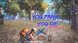 YOU PANIC, YOU DIE | IPHONE 12 SMOOTH + EXTREME PUBG / BGMI TEST 2024