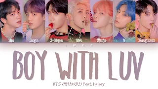 BTS (방탄소년단) Feat. Halsey - 작은 것들을 위한 시 (Boy with Luv) (Han|Rom|Eng) Color Coded Lyrics/한국어 가사