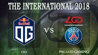 PSG.LGD vs OG game 5 - The International 2018, Grand Finals - Dota 2