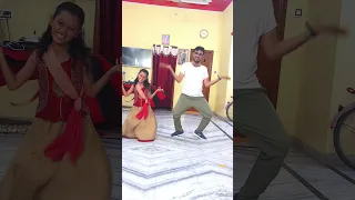 # SAREE KE FALL SA DANCE # YOUTUBE SHORTS # BY FATHER AND DAUGHTER