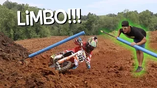 DIRT BIKE LIMBO!!! Top secret motocross techniques!