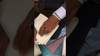 How to fold a pocket square