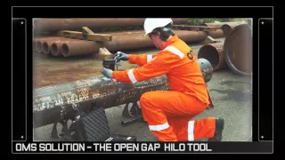 Open Gap HiLo Quality Assurance Hand Tool for precision oil and gas pipeline measurement