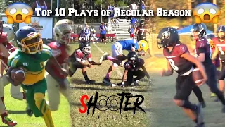 Shooter Visuals' Top 10 Plays of Youth Football Regular Season #florida #highlights #kids #touchdown