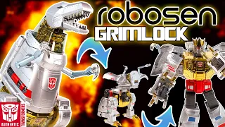 ROBOSEN GRIMLOCK Test exclusif du TRANSFORMERS à Transformation Automatique en T-Rex Un Collector !