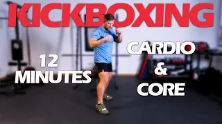 CARDIO KICKBOXING WORKOUT to Burn Fat and Strengthen Core - No Equipment - Lots of Fun