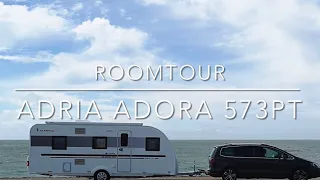 Wohnwagen Roomtour Adria Adora 573PT - erster INSTA360 Versuch