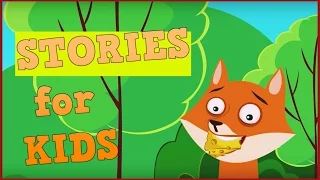 Short Stories for Kids | Aesop Fables in English | Fox And The Crow Story