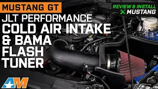 2018-2021 Mustang JLT Performance Cold Air Intake and BAMA X4/SF4 Power Flash Tuner Review & Install