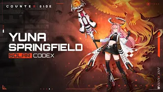 【CounterSide】New Awakened Unit Update - Solar Codex Yuna Springfield 【HD】