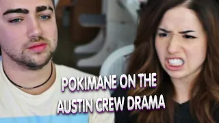 Pokimane on the austin crew drama