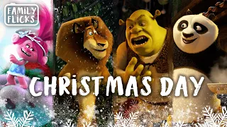 How Your Favourite Cartoon Characters Celebrated Christmas | Family Flicks