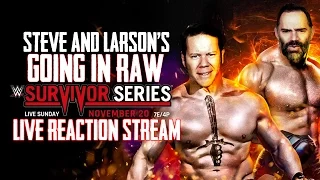 GOING IN RAW SURVIVOR SERIES REACTION LIVESTREAM!