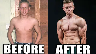 My Natural Body Transformation (Hardgainer Calisthenics Guide!)