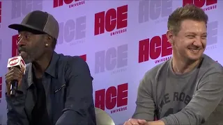 Panel of Chris Evans, Jeremy Renner and Don Cheadle at the Ace Comic Con (June 29, 2019)