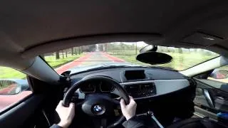 BMW Z4 POV High Speed Drive The Backroads